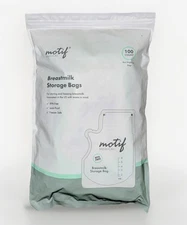 Motif Medical Breastmilk Storage Bags 100-Count BPA-Free Leak-Proof NEW Sealed