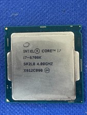 Intel Core i7-6700K 4.0GHz Quad-Core CPU Processor SR2L0 LGA 1151 Tested Working