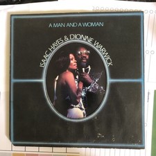 ISAAC HAYES & DIONNE WARWICK A Man And A Woman ~ US 1977 ABC 2LPs NM Santa Maria