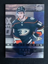 2018-19 Upper Deck Black Diamond 2005-06 Rookie Gems Retro Troy Terry Quad RARE