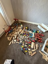 Wood Train Brio Huge Bundle Plus Accessories