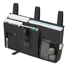 Joyfulife Bedside Caddy - Bunk Bed Organizer, Hanging Storage Bag with 8 Pock...