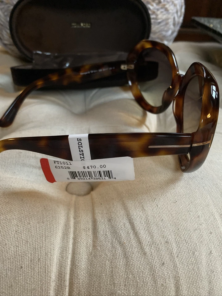 Очки солнцезащитные Tom Ford FT1011 Dark Havana с градиентом дымчатые - Изображение 3 из 4