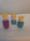 Vintage Fisher-Price Little People Castle 933 KING  +PRINCE