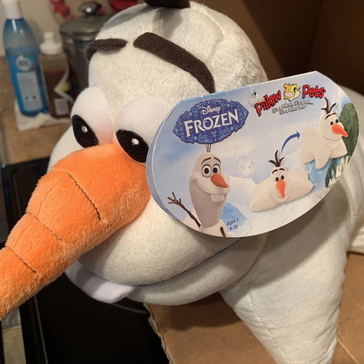 Authentic Pillow Pets Disney Frozen Olaf Large 18