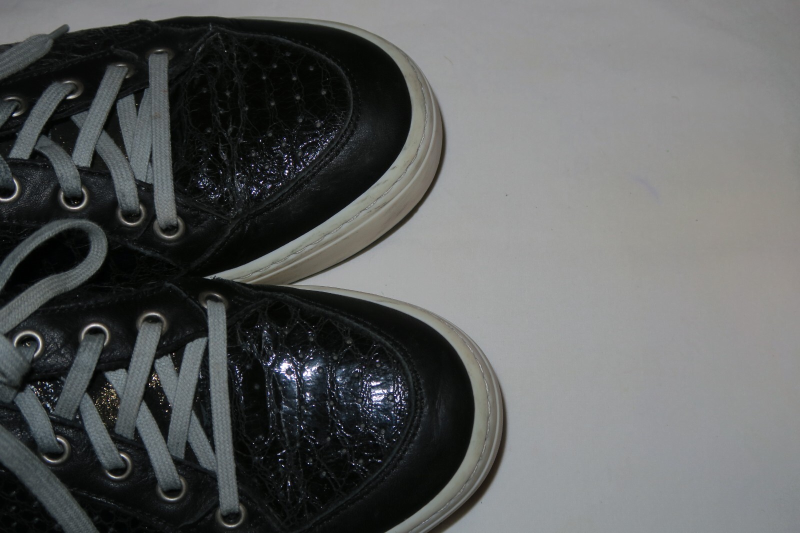 P448 Lovelow Low Top Platform Snake Python Women'… - image 8