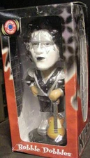KISS ACE FREHLEY BOBBLEHEAD NODDER BOBBLE DOBBLES HEAD 2002 Hand Painted Guitar