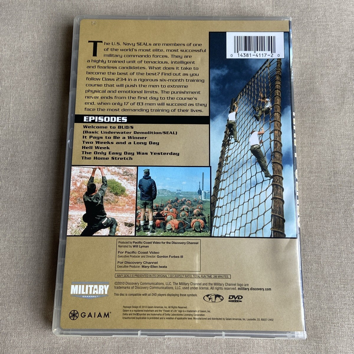 Navy SEALs Buds Class 234 (DVD 2007 3-Disc Set Military Channel