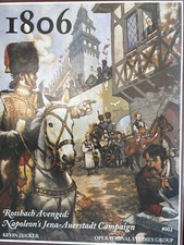 1806 Rossbach Avenged: Napoleon's Jena-Auerstadt Campaign Board Game