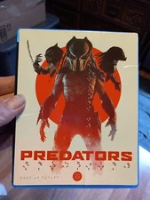 predators 2010 blu ray With Rare Oop Artwork.  Free Shipping 