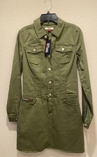 Tommy Hilfiger Denim dress button down denim dress size XS New