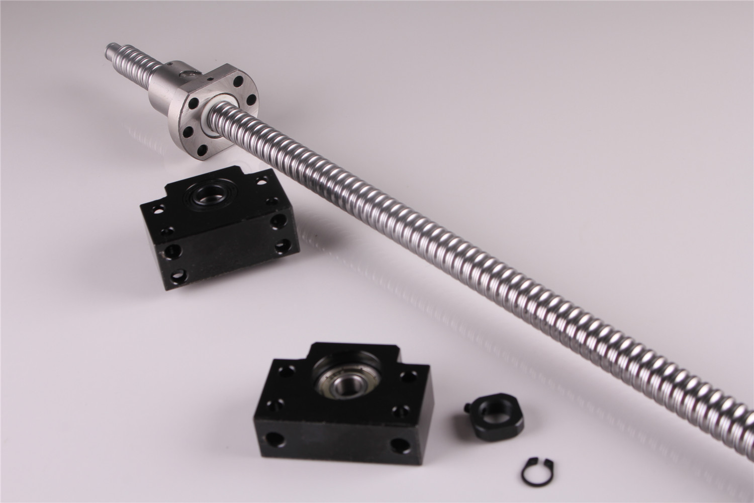 Ball Screw SFU1605-1200 End machine Bearing Mount w/ BK12/BF12 End Support