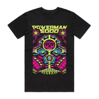 trend Merry Christmas Powerman 5000 T-Shirt Cotton Gift For Fan BT539