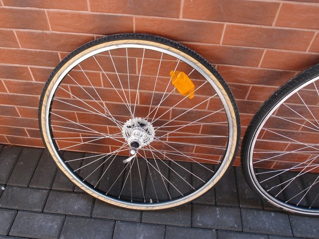 jeu de roues de tourisme 700C Wolber GTX Shimano Deore DX FH-M650 HB