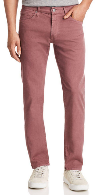 J BRAND Tyler Pavo Mauve Slim Fit Jeans 
