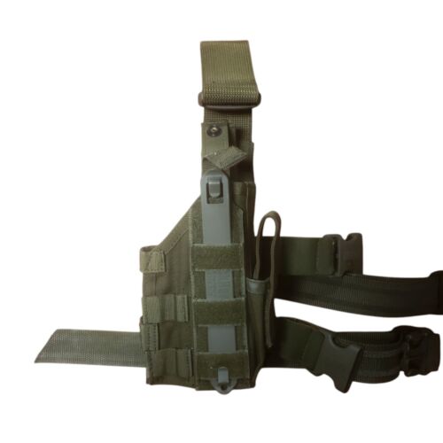 BlackHawk OD Green Leg Drop Holster - Picture 2 of 4