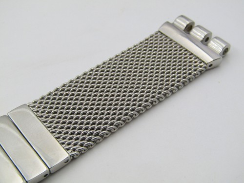 SWATCH IRONY NEW CHRONO CORREA DE ACERO INOXIDABLE "BLACKIE - LARGE" - PRODUCTO NUEVO - Imagen 8 de 12