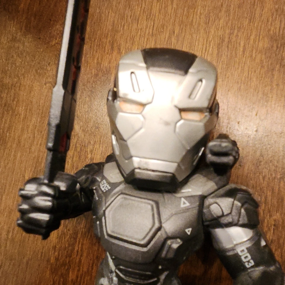 Capitán América Metales Marvel 6" Clásico Die Cast Figura Máquina de Guerra Iron Man Foto 3 de 4