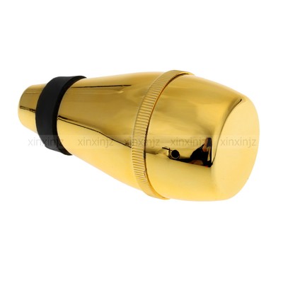 Golden Trumpet Straight Practice Cup Mute Lightweight Silencer