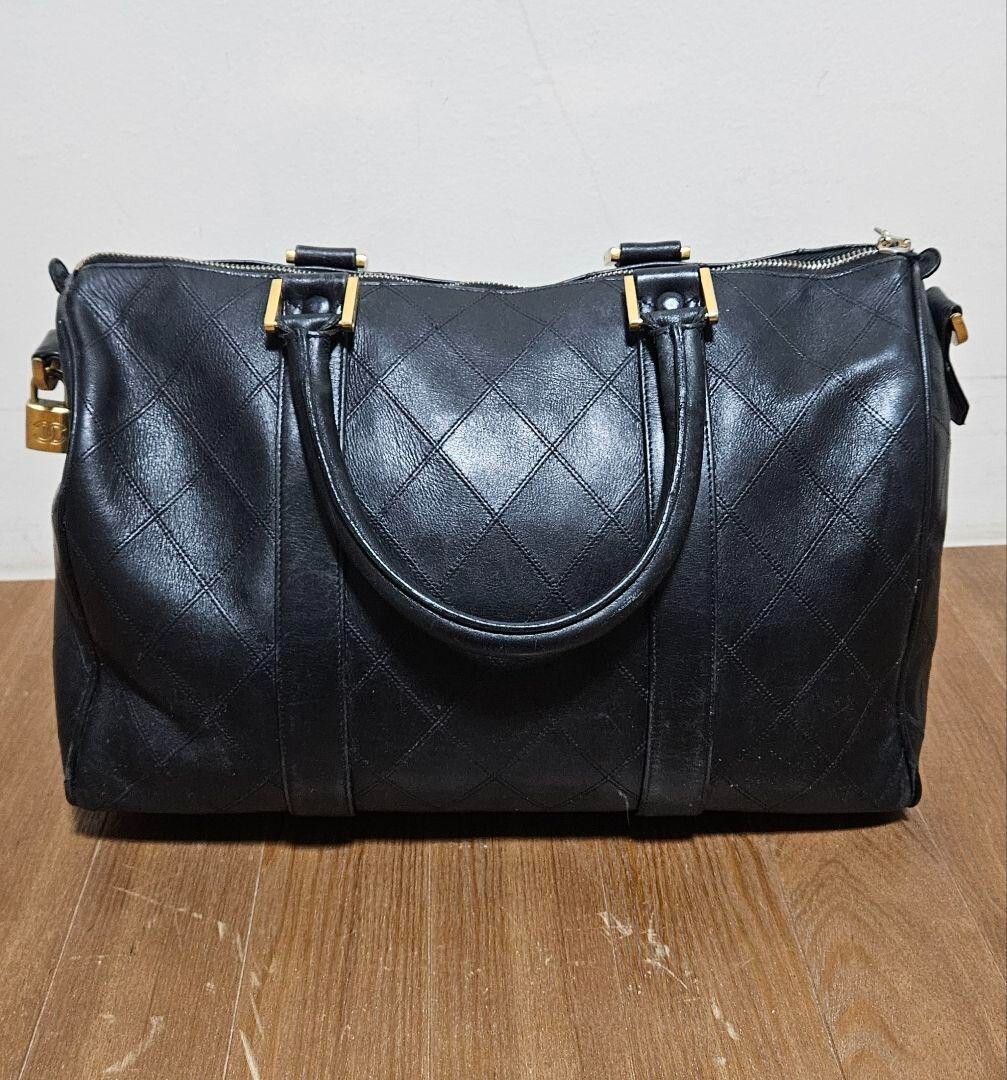 CRONOS BOSTON BAG【BLACK】 CRONOS Horizontal Shoulder Bag【BLACK】 – クロノス CRONOS