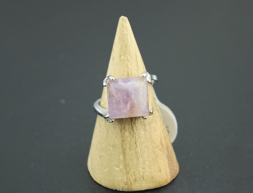 Wholesale Bulk Lots 50pcs Mixed Size Purple Natural Stone Silver P Lady's Rings - Picture 4 of 8