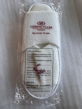 Crowne Plaza Hotel Managua Nicaragua Lounge Slippers. Brand new. Collectible