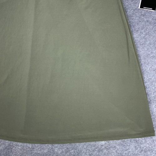 Clara Sun Woo Dress Womens XS Green Open Strap Shoulder Sleeve - Picture 6 of 15