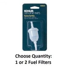 25 050 22-S1 OEM Kohler Fuel Filter 25-050-22-S1, 2505022S1, 51 Micron, 1/4" ID