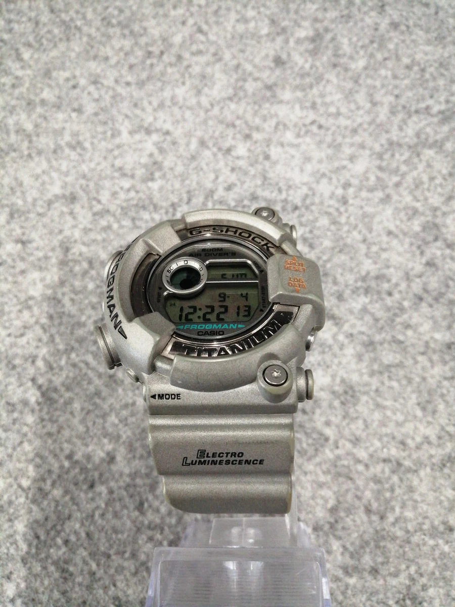 CASIO G-SHOCK DW-8201 FROGMAN Quartz Gray Mens Watch