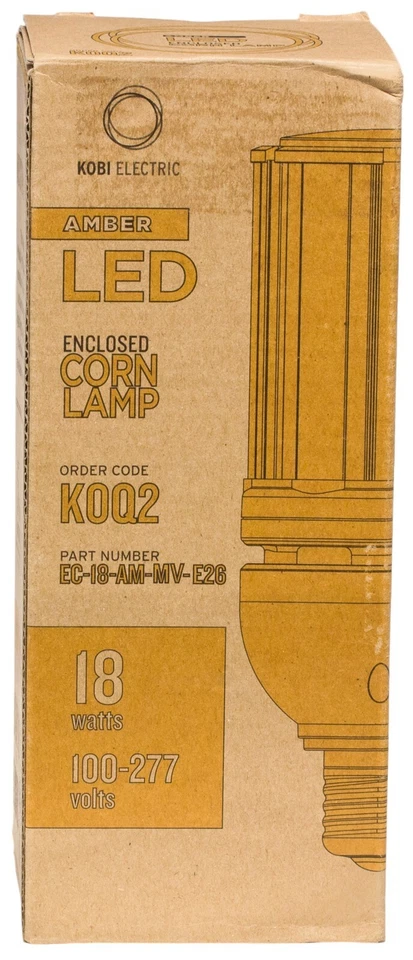 Kobi Electric K0Q2 EC-18-AM-MV-E26 LED Corn Light E26 Base HID Replacements - Image 2 of 4