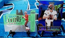 2020 Illusions Tom Brady Emerald Living Legends & Blue Call of Arms Prizm 🟢🔵🔥