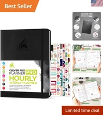 A4 Daily Organizer: Undated Planner with Time Management Slips & Accessories