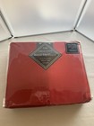 Divatex Home Fashions Royal Opulence Luxury Satin Queen Sheet Set, Red