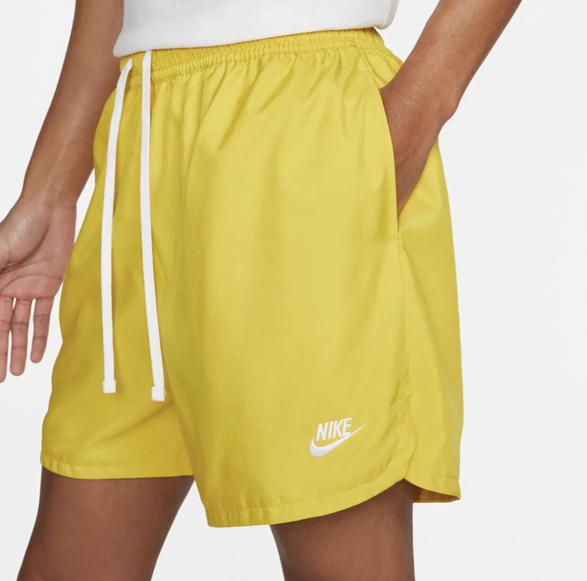 yellow nike shorts for men
