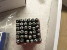 Jewelry Stamping Kit - Letter Stamps, hammer, hemp cord, washers