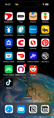 iPhone 16 pro 128 GB with TikTok downloaded