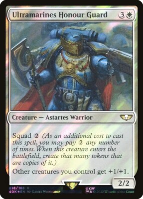 MTG | Ultramarines Honour Guard (Surge Foil) | Warhammer 40,000 | 40K | Magic