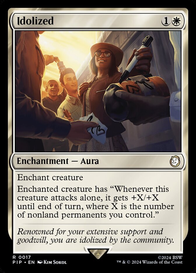 MTG Fallout R Idolized #0017 | eBay