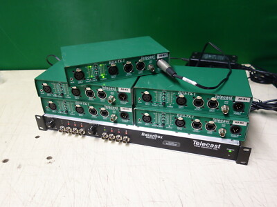 Telecast BakerBox BBX-RX-2 w/ 5x BBX-TX-1 Converters