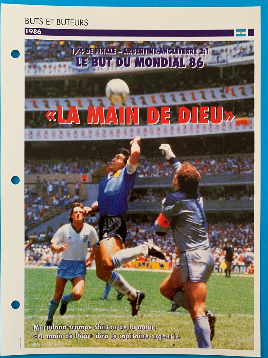 Carte Rare Diego Maradona – Rookie – Onze Mondial – Mexique 1986 – Argentine Championne