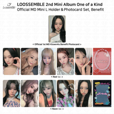 LOOSSEMBLE 2nd Mini Album One of a Kind Official MD Benefit L