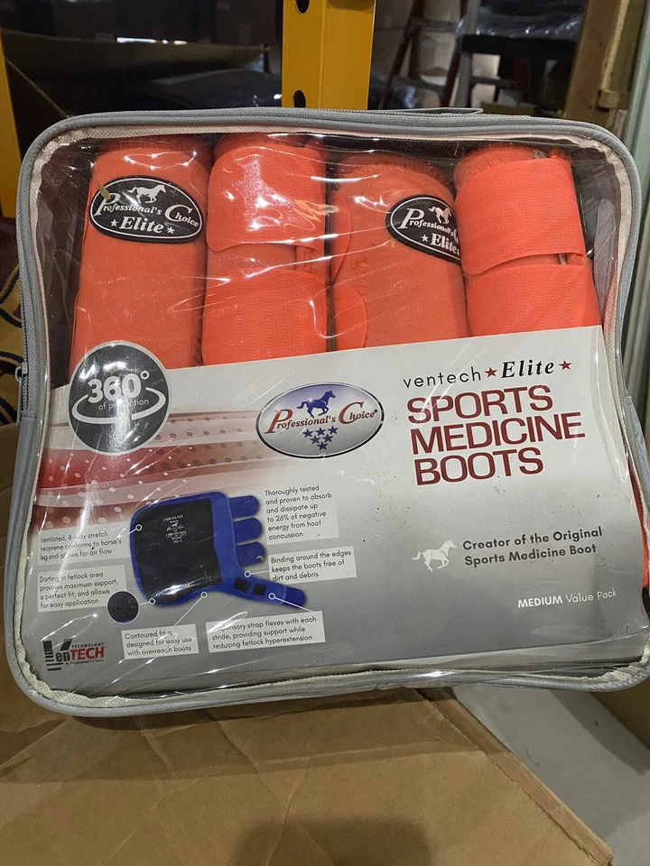 Professional Choice Sport Boots (4pk) Orange