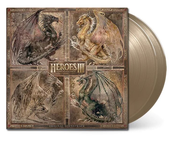 Heroes of Might and Magic III 3 Vinyl Record Soundtrack 2 LP