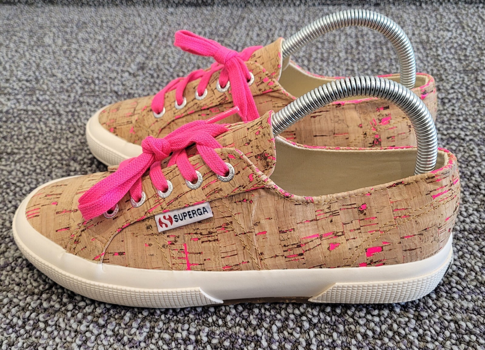 superga pink shoes