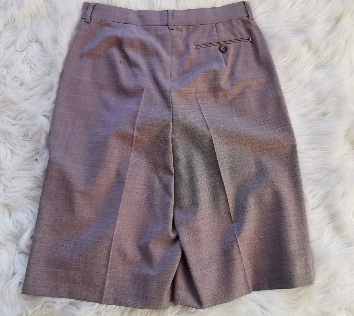 ショーツ MAX MARA WOOL SHORTS Wool canvas shorts, camel | 