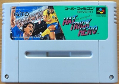HAT TRICK HERO SNES SFC Nintendo Super Famicom Japanese Version | eBay