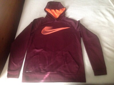 maroon nike hoodie