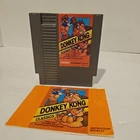 Donkey Kong Classics NES Nintendo Tested And Working With Manual Book
