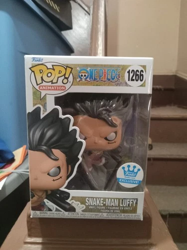 Funko Pop! One Piece - Snake-Man Luffy (Metallic) - Funko Shop (Exclusive) #1266
