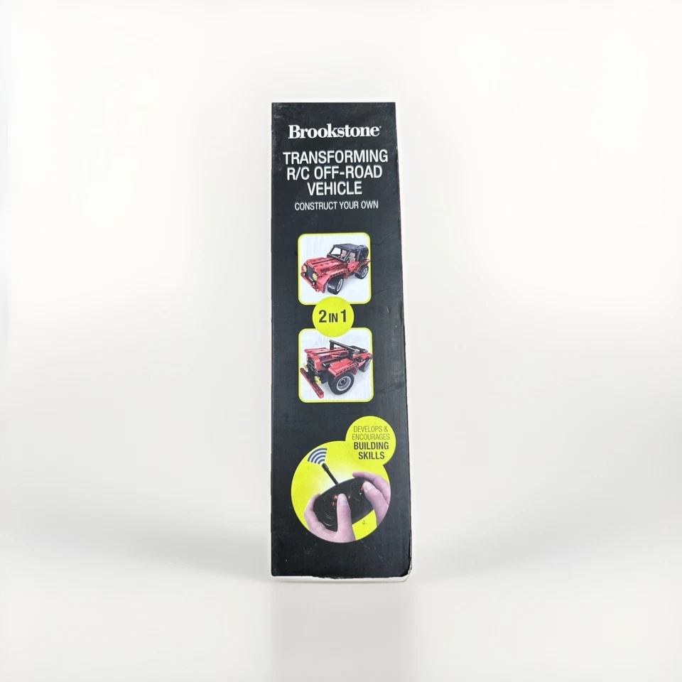 Brookstone BYO Remote Control RC Car Vehicle - Off-Road Truck! Red and white New - Image 4 of 4